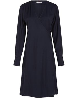 Tommy Hilfiger Seal Knee Dress - Blue