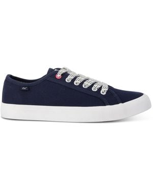 Regatta Marine Canvas Trainers - Blue