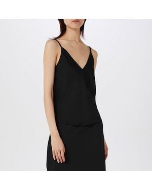 Calvin Klein Crepe Cami Top - Black
