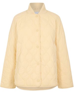 Varley Luca Quilted Jacket - Natural