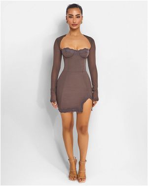Mars the Label Bij Long Maxi Dress - Brown