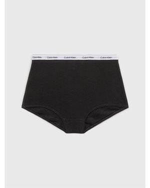 Calvin Klein Boy Shorts - Black