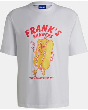 HUGO Regular Fit T-Shirt - Grey