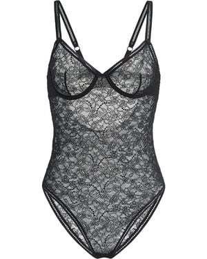 Wolford Florentine Underwire Bodysuit - Black