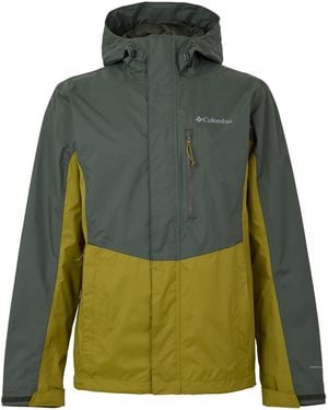 Columbia Pouring Waterproof Jacket - Green