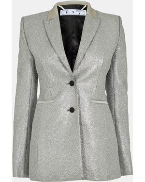Off-White c/o Virgil Abloh Tailored Suit Jacket - Grey