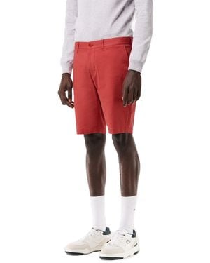 Lacoste Chino Shorts - Red