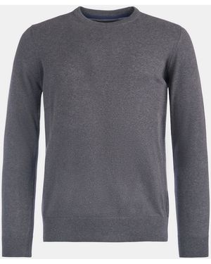 Barbour Crew Neck Jumper - Grey