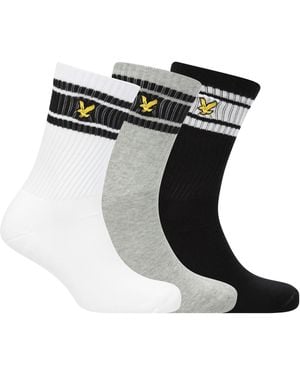 Lyle & Scott Lyle Grant 3Pk - Black