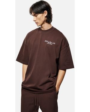 TELA CRUZ Studio Tee - Brown