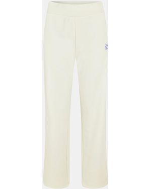 Jack Wills Open Hem Fleece Joggers - White
