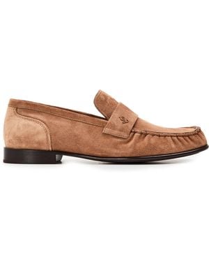 Jimmy Choo Ellis Loafers - Brown