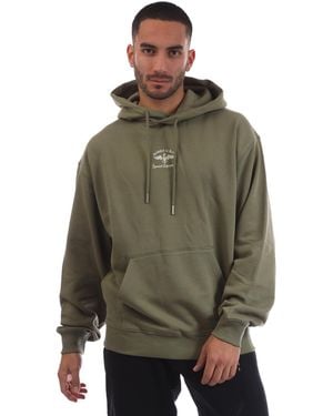 Avirex Belmont Pull Over Hoodie - Green