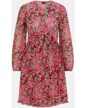 HUGO Kahula T-Shirt Dress - Red