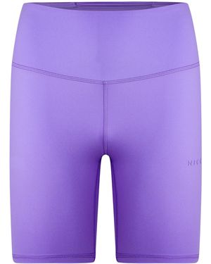 Nicce London Anywear Cycling Shorts - Purple