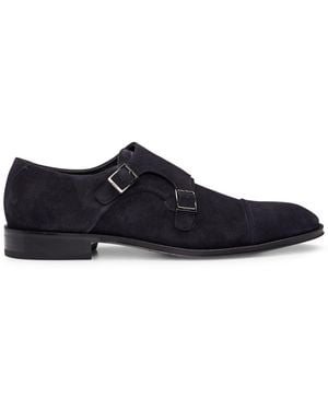 BOSS Derrek Monk Sdctly Derby Shoes - Blue