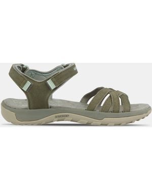 Karrimor Salina Leather Walking Sandals - Green