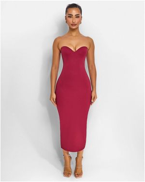 Mars the Label Sculpt Maxi Dress - Red