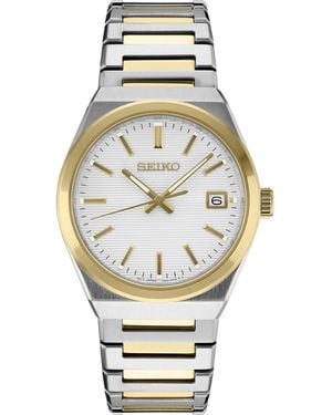 Seiko Classic Quartz Analogue Quartz Watch - Metallic