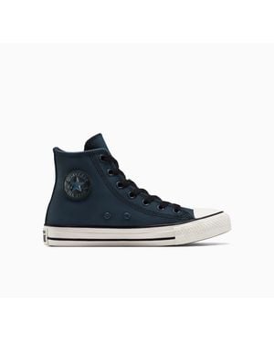 Converse Chuck Taylor All Star Dur Canvas High-Top Trainers - Blue