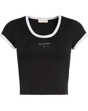 Calvin Klein Baby Tee - Black