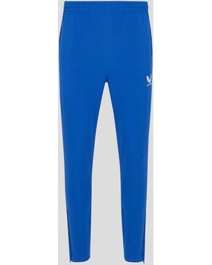 Castore Closed Hem Fleece Joggers - Blue