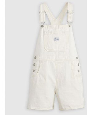 Levi's Utility Denim Shorts - White