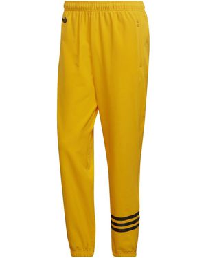 adidas Originals Closed Hem Fleece Joggers - Yellow