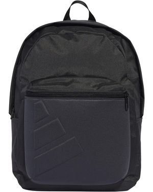adidas Essentials Embossed Logo Backpack Adults - Black