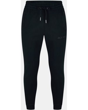 Jack Wills Jacquard Logo Joggers - Blue