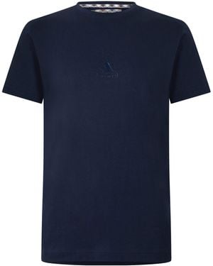 Aquascutum T-Shirt - Blue