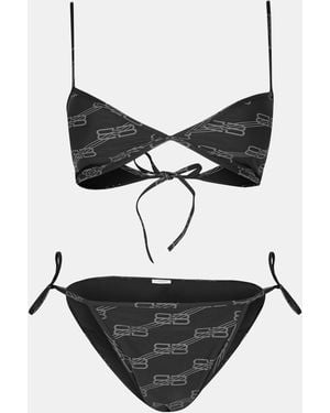 Balenciaga Contemporary Bikini Set - Black
