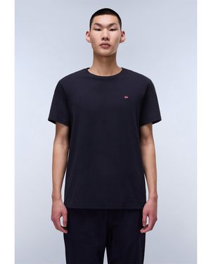 Napapijri Salis Short Sleeve T-Shirt - Blue