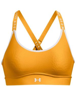 Under Armour Armour Infinity Mid Sports Bra Ladies - Yellow