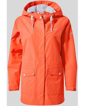 Craghoppers Crag Lilah Waterproof Jacket - Orange