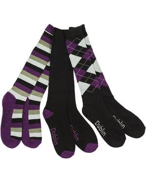 Dublin Riding Socks 3 Pack - Black