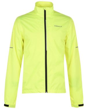 Pinnacle Waterproof Lightweight Performance Cycling Jacket - Yellow