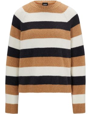 BOSS Febisani Knitted Top - Multicolour