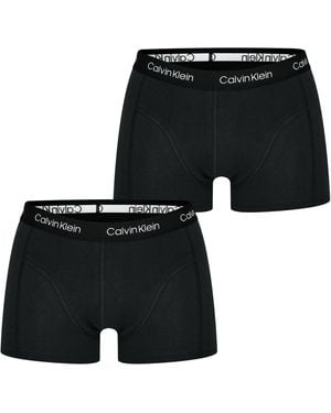 Calvin Klein 365 2 Pack Trunks - Black