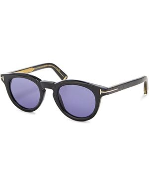Tom Ford Round Sunglasses - Blue