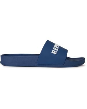 Represent Owners Club Luxury Aesthetics Sliders Sandals - Blue