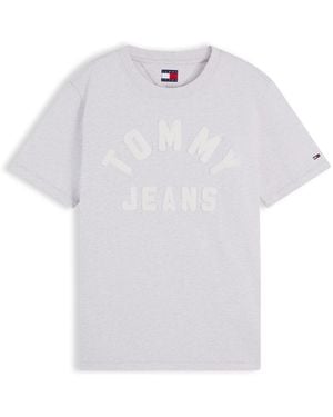 Tommy Hilfiger Arch Cotton Crew-Neck Short-Sleeve T-Shirt - White
