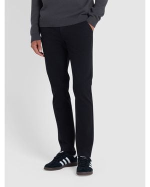 Farah Elm Slim Chinos - Black