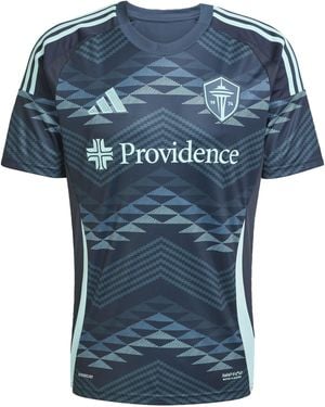 adidas Seattle Sounders Away Shirt 2025 2026 Adults - Blue
