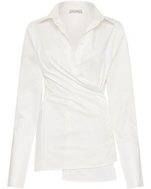 St. Agni Wrap Shirt - White