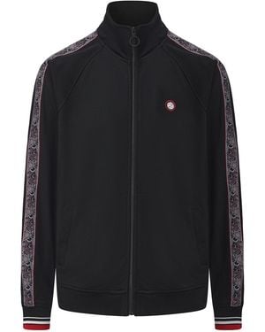Pretty Green Eclip Track Top - Black