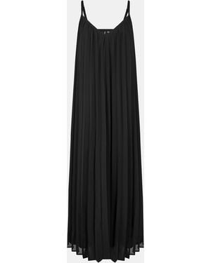 Vero Moda Katy Pleated Maxi Dress - Black