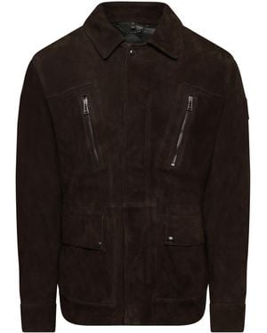 Belstaff Continental Leather Jacket - Black