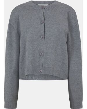 Jack Wills Widerib Cardigan - Grey