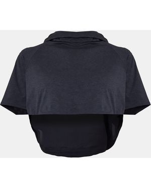 Musto Carmina Crop Hoody Swt - Blue